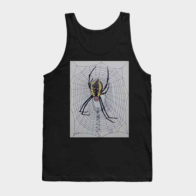 Spider Web Tank Top by Matt Starr Fine Art